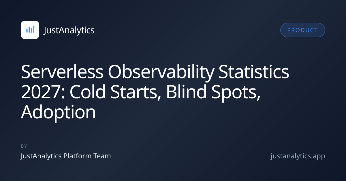 Serverless Observability Statistics 2027: Cold Starts, Blind Spots, Adoption